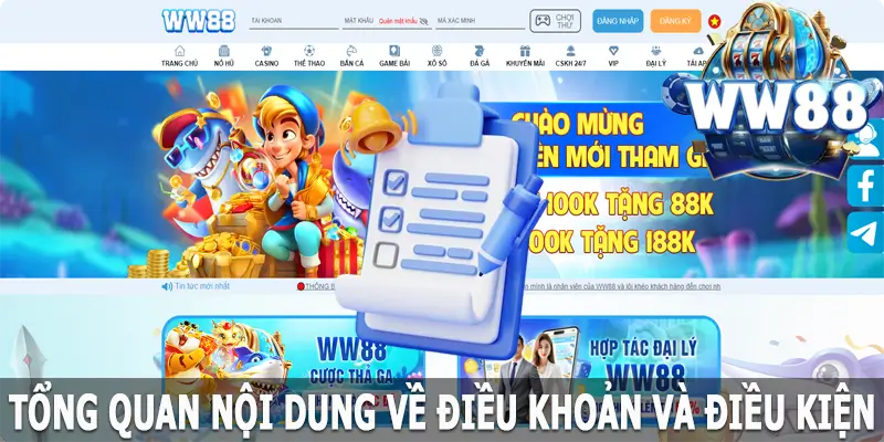 Tổng quan nội dung về điều khoản và điều kiện