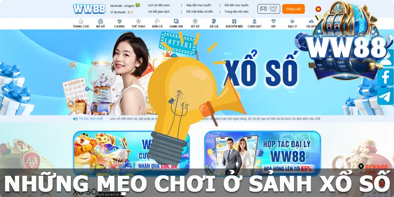 Những mẹo chơi xổ số WW88 để có thể trở thành cao thủ