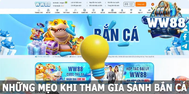 Những mẹo khi tham gia bắn cá trực tuyến