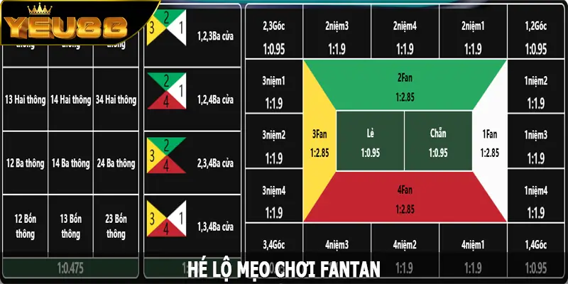 Hé lộ mẹo chơi Fantan bất hủ được cao thủ bật mí